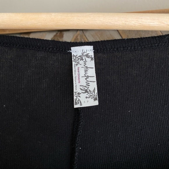 Free People FP Intimately Puff Sleeve Top - Picture 2 of 2